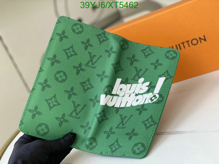 LV Bags-(4A)-Wallet-,Code: XT5462,$: 39USD