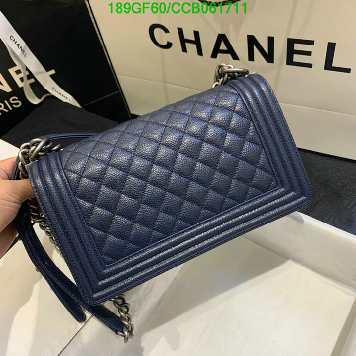 Chanel Bags -(Mirror)-Le Boy,Code: CCB061711,$: 189USD