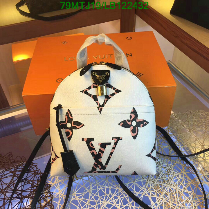 LV Bags-(4A)-Backpack-,Code: LB122432,$: 79USD