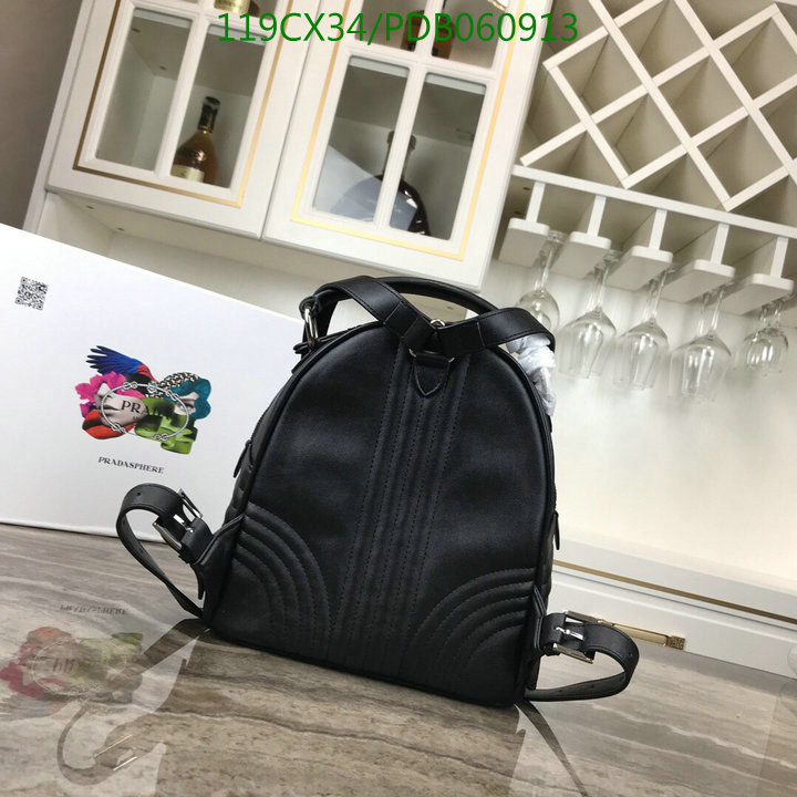 Prada Bag-(4A)-Backpack-,Code: PDB060913,$:119USD