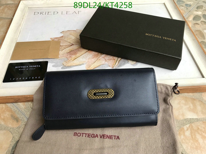 BV Bag-(Mirror)-Wallet-,Code: KT4258,$: 89USD