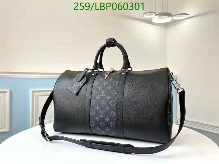 LV Bags-(Mirror)-Keepall BandouliRe 45-50-,Code: LBP060301,$: 259USD