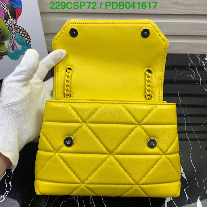 Prada Bag-(Mirror)-Diagonal-,Code: PDB041617,$: 229USD