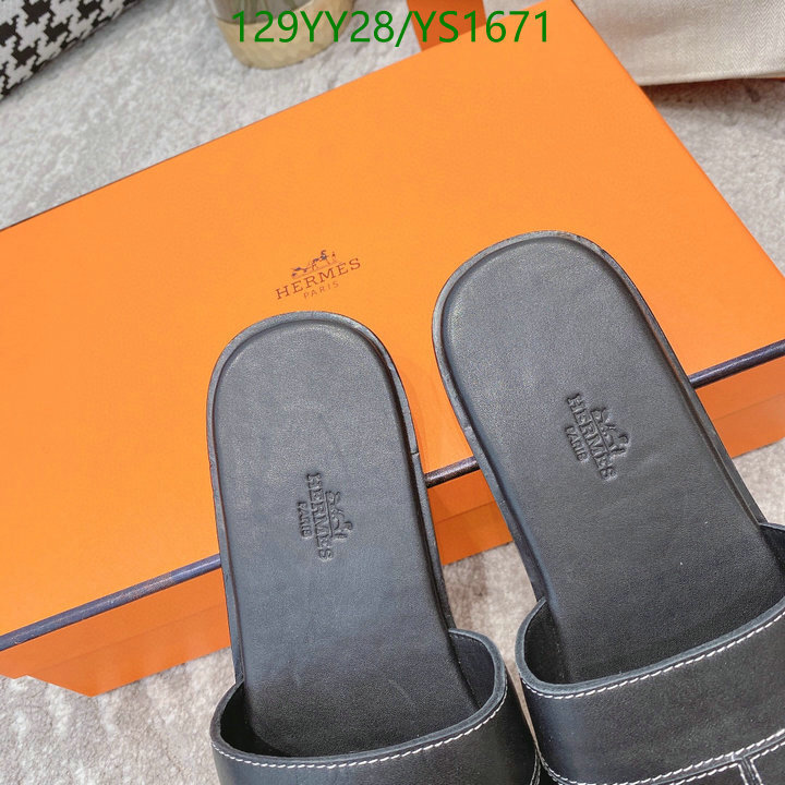 Men shoes-Hermes, Code: YS1671,$: 129USD