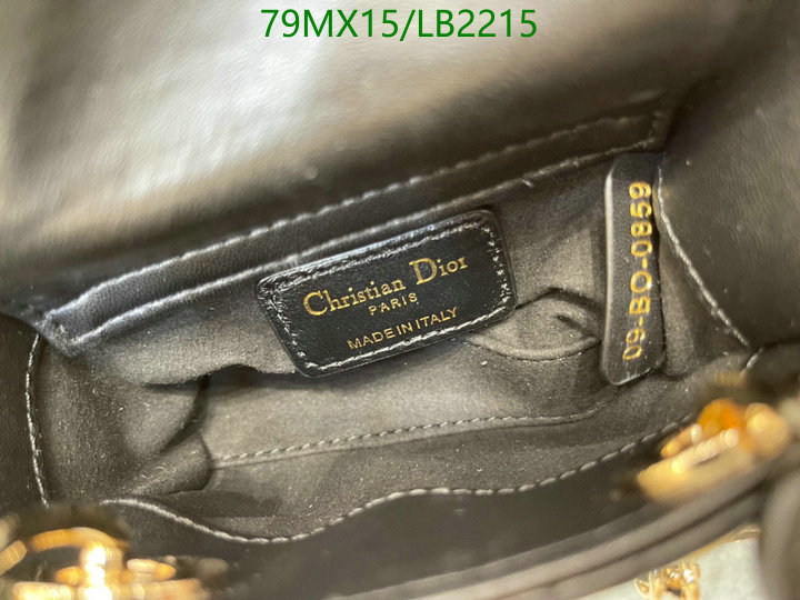 Dior Bags-(4A)-Lady-,Code: LB2215,$: 79USD