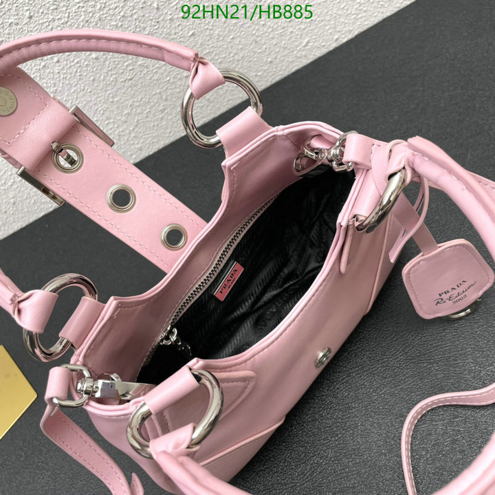 Prada Bag-(4A)-Handbag-,Code: HB885,$: 92USD