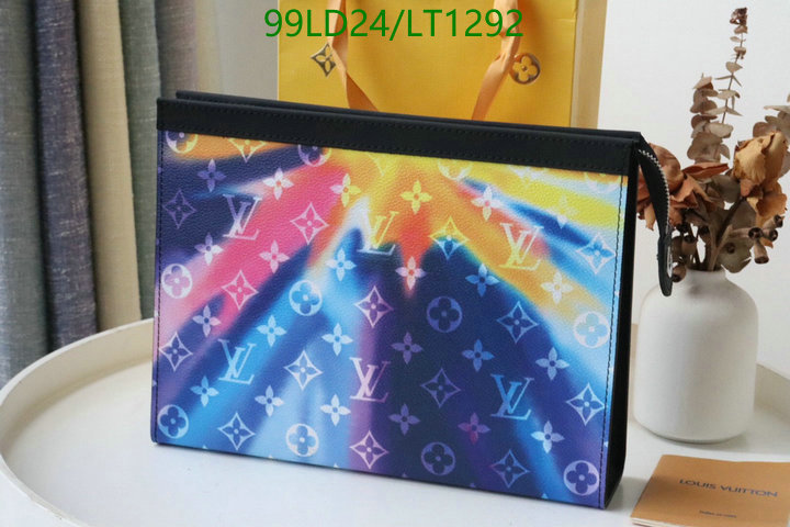 LV Bags-(Mirror)-Wallet-,Code: LT1292,$: 99USD