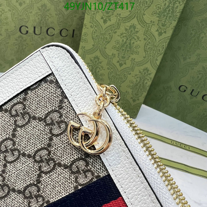 Gucci Bag-(4A)-Wallet-,Code: ZT417,$: 49USD