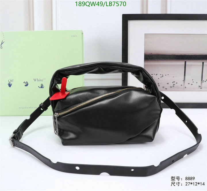 Off-White Bag-(Mirror)-Diagonal-,Code: LB7570,$: 189USD