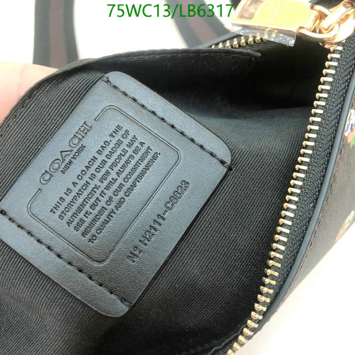 Coach Bag-(4A)-Handbag-,Code: LB6317,$: 75USD