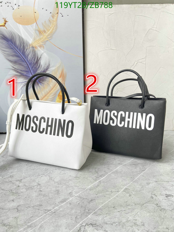 Moschino Bag-(Mirror)-Handbag-,Code: ZB788,$: 119USD