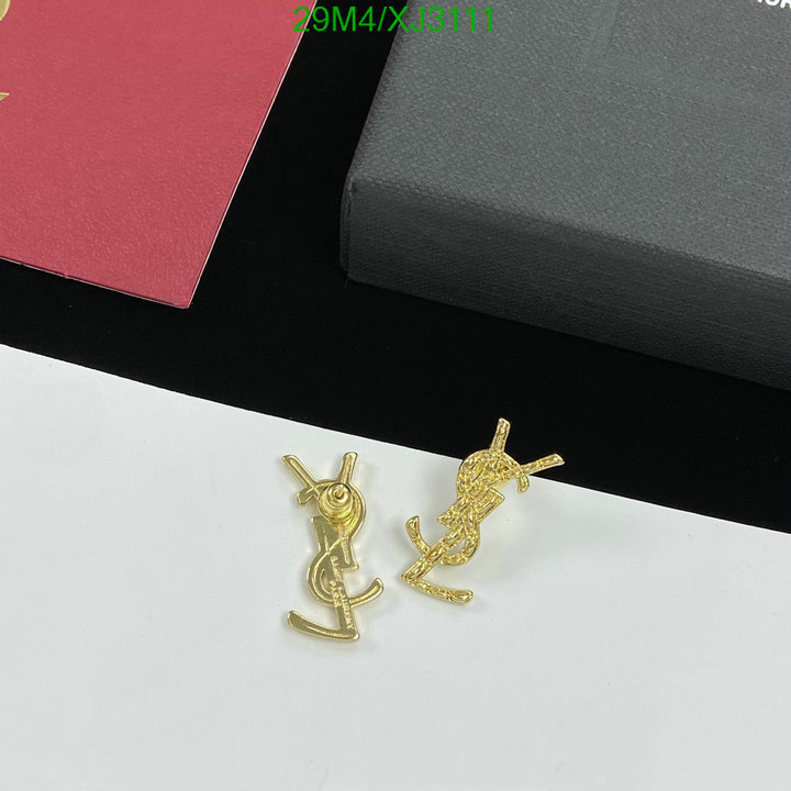 Jewelry-YSL, Code: XJ3111,$: 29USD