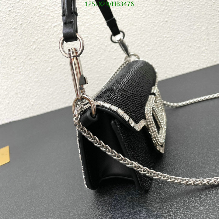 Valentino Bag-(4A)-LOC-V Logo ,Code: HB3476,$: 125USD