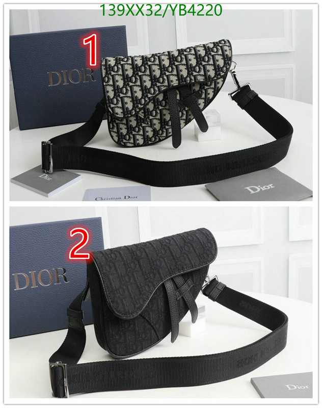 Dior Bags -(Mirror)-Saddle-,Code: YB4220,$: 139USD