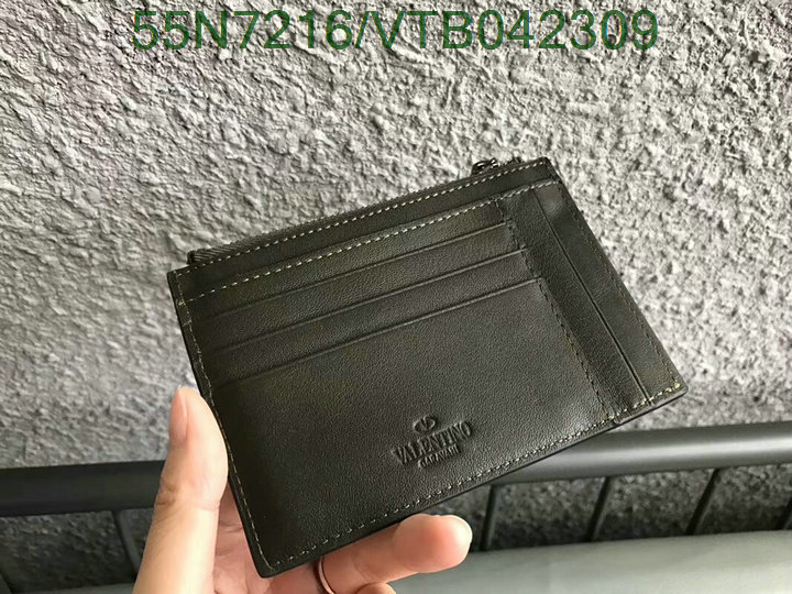 Valentino Bag-(Mirror)-Wallet-,Code: VTB042309,$: 55USD