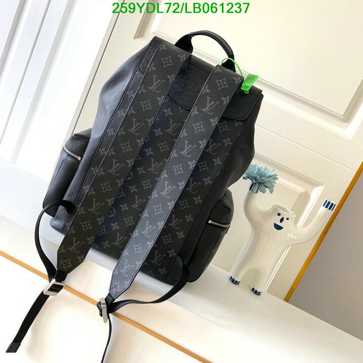 LV Bags-(Mirror)-Backpack-,Code:LB061237,$: 259USD