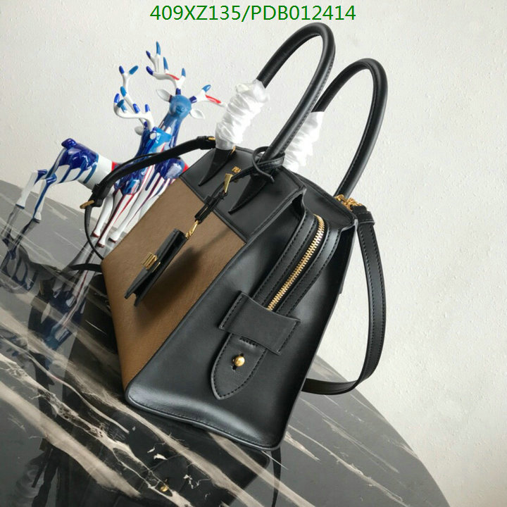 Prada Bag-(Mirror)-Handbag-,Code: PDB012414,$:409USD