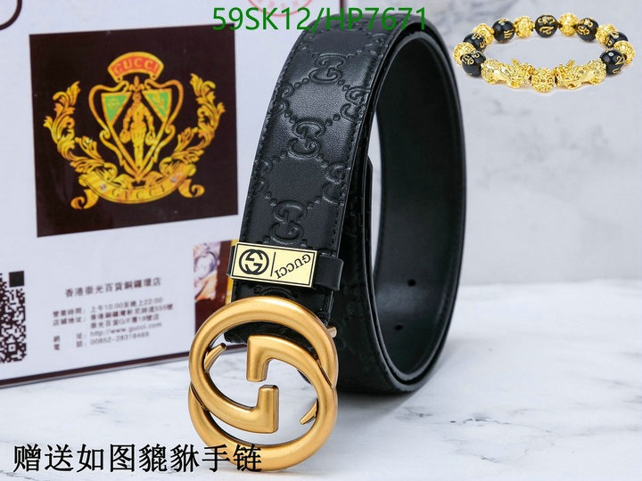 Belts-Gucci, Code: HP7671,$: 59USD