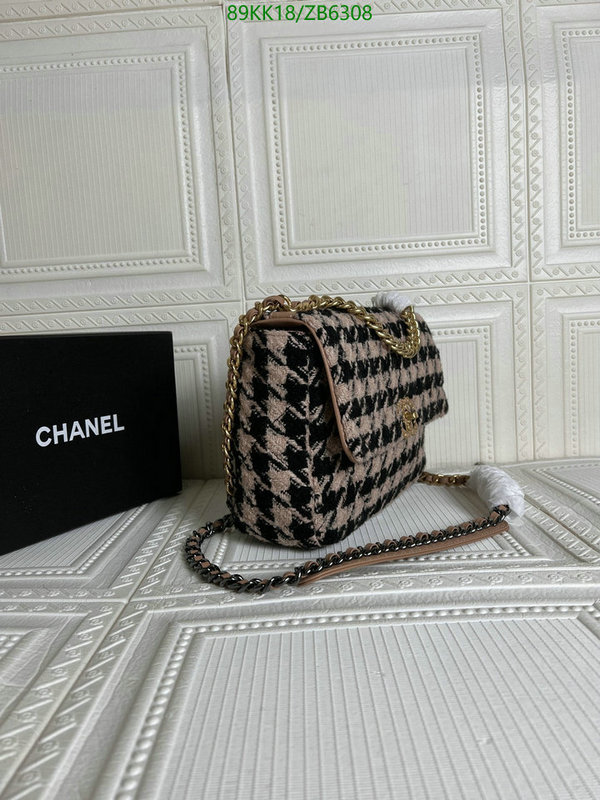 Chanel Bags ( 4A )-Diagonal-,Code: ZB6308,$: 89USD