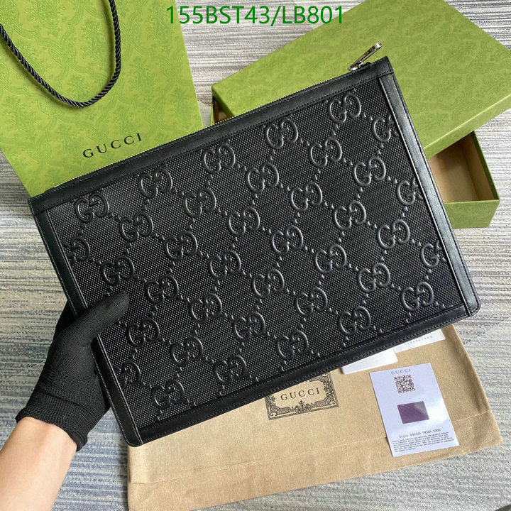 Gucci Bag-(Mirror)-Clutch-,Code: LB801,$: 155USD