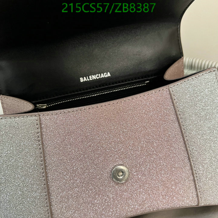 Balenciaga Bag-(Mirror)-Hourglass-,Code: ZB8387,$: 215USD