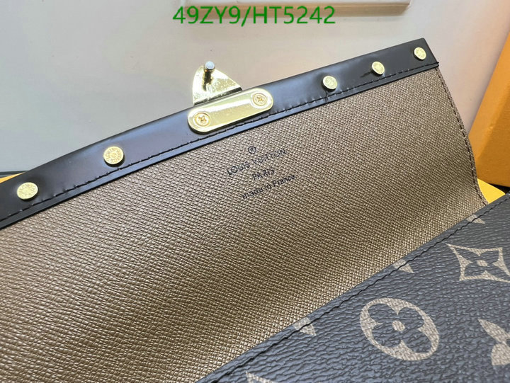 LV Bags-(4A)-Wallet-,Code: HT5242,$: 49USD