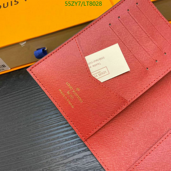 LV Bags-(4A)-Wallet-,Code: LT8028,$: 55USD