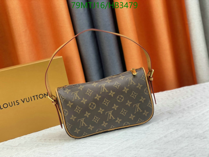 LV Bags-(4A)-Handbag Collection-,Code: HB3479,$: 79USD