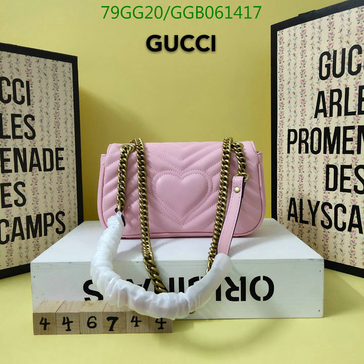 Gucci Bag-(4A)-Marmont,Code: GGB061417,$:79USD