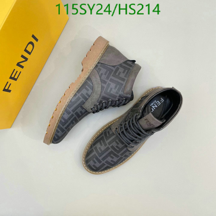 Men shoes-Fendi, Code: HS214,$: 115USD