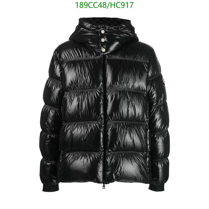 Down jacket Men-Moncler, Code: HC917,$: 189USD