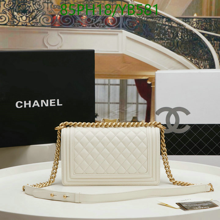 Chanel Bags ( 4A )-Le Boy,Code: YB581,$: 85USD