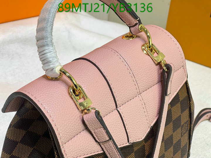 LV Bags-(4A)-Backpack-,Code: YB3136,$: 89USD