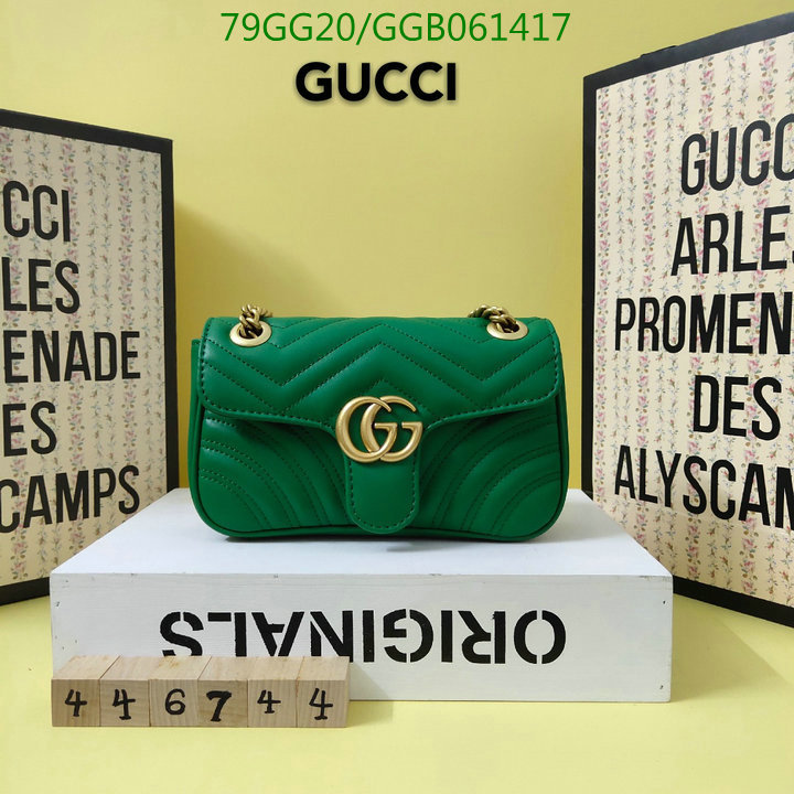 Gucci Bag-(4A)-Marmont,Code: GGB061417,$:79USD