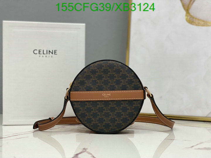 Celine Bag-(Mirror)-Diagonal-,Code: XB3124,$: 155USD