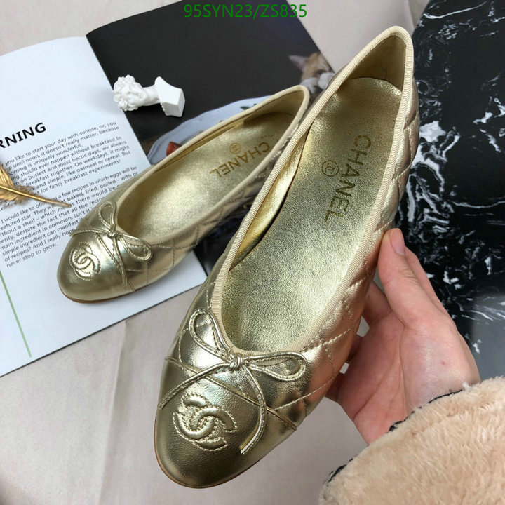 Chanel-Ballet Shoes,Code: ZS835,$: 95USD