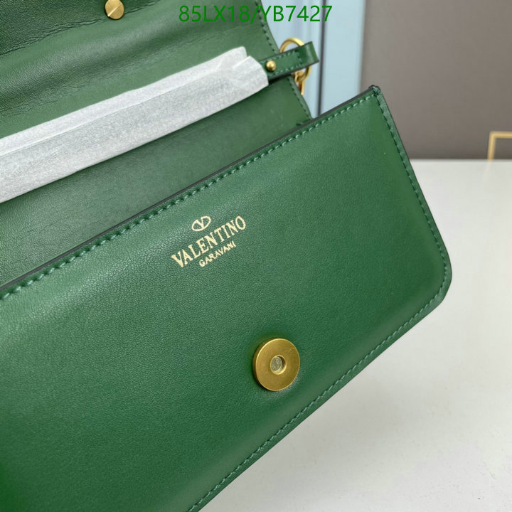 Valentino Bag-(4A)-LOC-V Logo ,Code: YB7427,$: 85USD