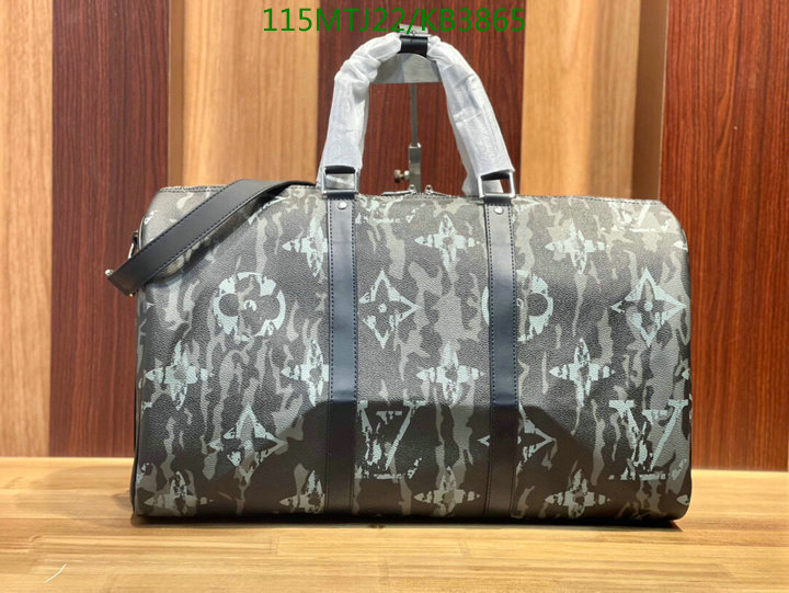 LV Bags-(4A)-Keepall BandouliRe 45-50-,Code: KB3865,$: 115USD