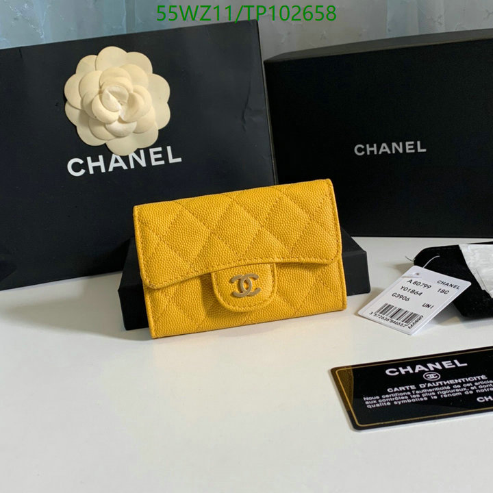 Chanel Bags ( 4A )-Wallet-,Code: TP102658,$: 55USD