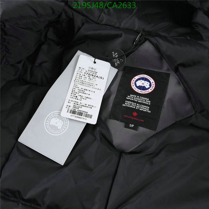 Down jacket Men-Canada Goose, Code: CA2633,$: 219USD