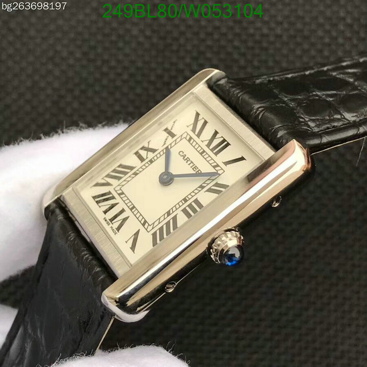 Watch-Mirror Quality-Cartier, Code:W053104,$:249USD
