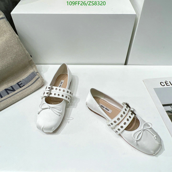 Women Shoes-Miu Miu, Code: ZS8320,$: 109USD