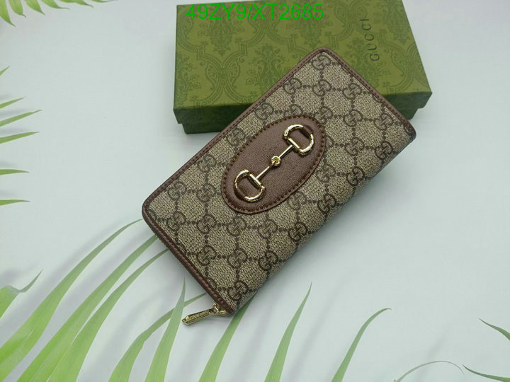 Gucci Bag-(4A)-Wallet-,Code: XT2685,$: 49USD