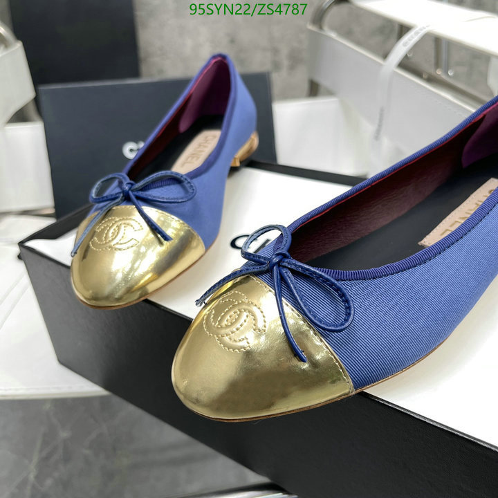 Chanel-Ballet Shoes,Code: ZS4787,$: 95USD