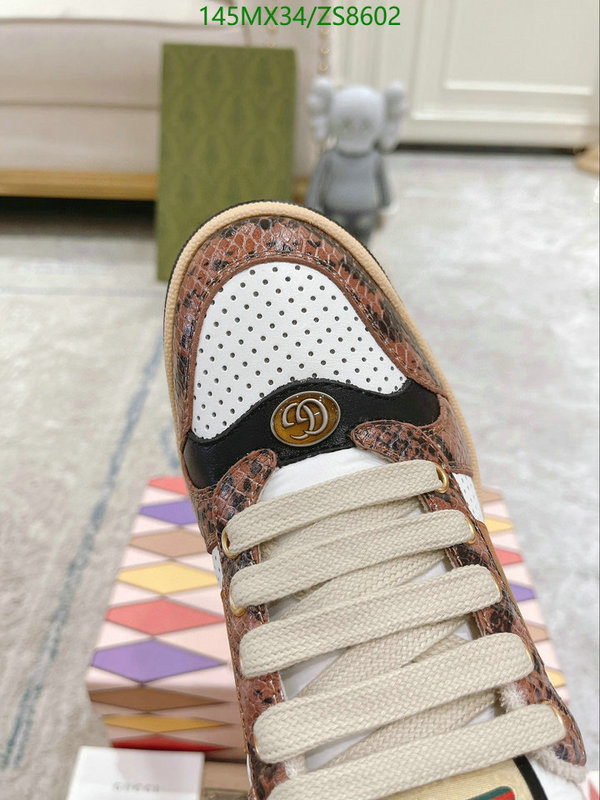 Men shoes-Gucci, Code: ZS8602,$: 145USD