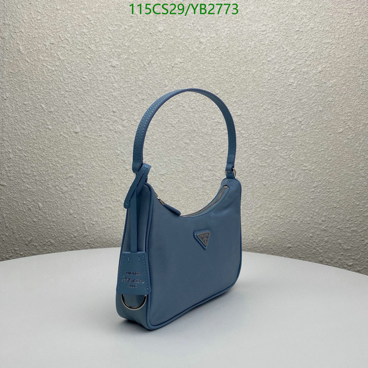 Prada Bag-(Mirror)-Re-Edition 2000,Code: YB2773,$: 115USD