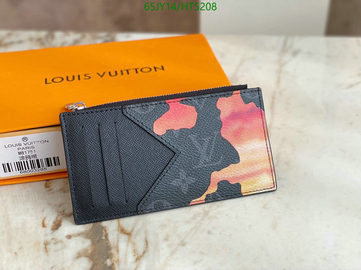 LV Bags-(Mirror)-Wallet-,Code: HT5208,$: 65USD