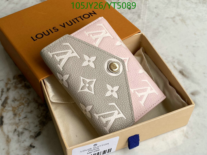 LV Bags-(Mirror)-Wallet-,Code: YT5089,$: 105USD