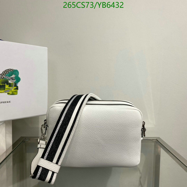 Prada Bag-(Mirror)-Diagonal-,Code: YB6432,$: 265USD