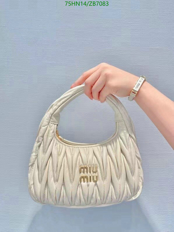 Miu Miu Bag-(4A)-Diagonal-,Code: ZB7083,$: 75USD